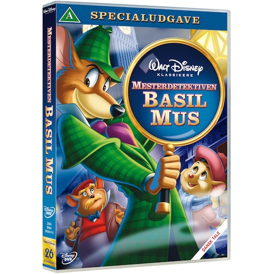 Mesterdetektiven Basil Mus - DVD