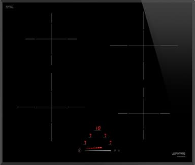 Smeg induktionskogeplade SI4642B (sort)
