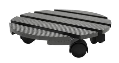Planterullevogn WPC, Ø30 cm