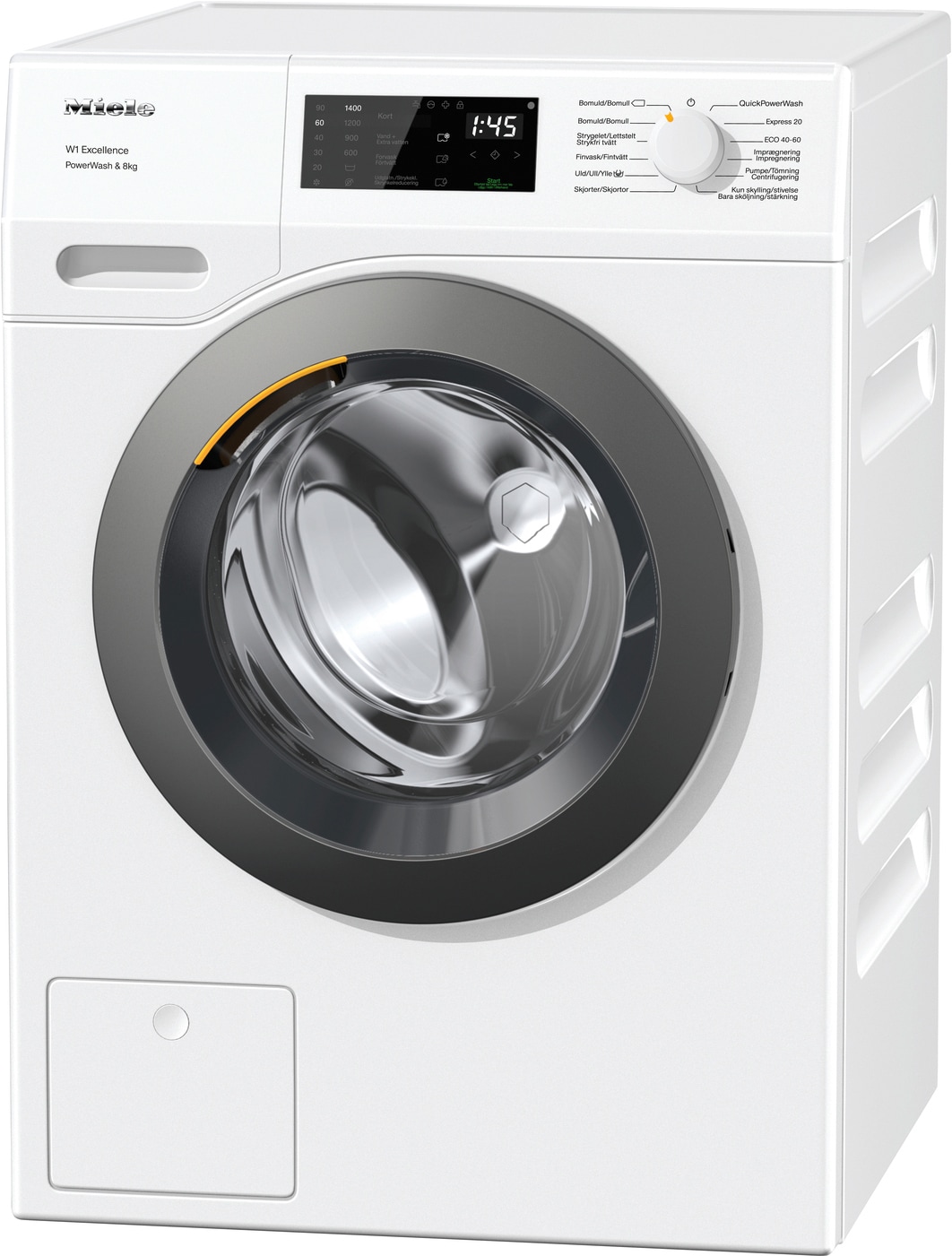 W1 vaskemaskine WED335WCSNDSLWP | Elgiganten