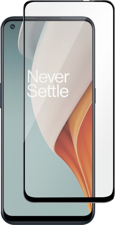 Panzer Full-Fit OnePlus Nord N100 skærmbeskytter (sort)