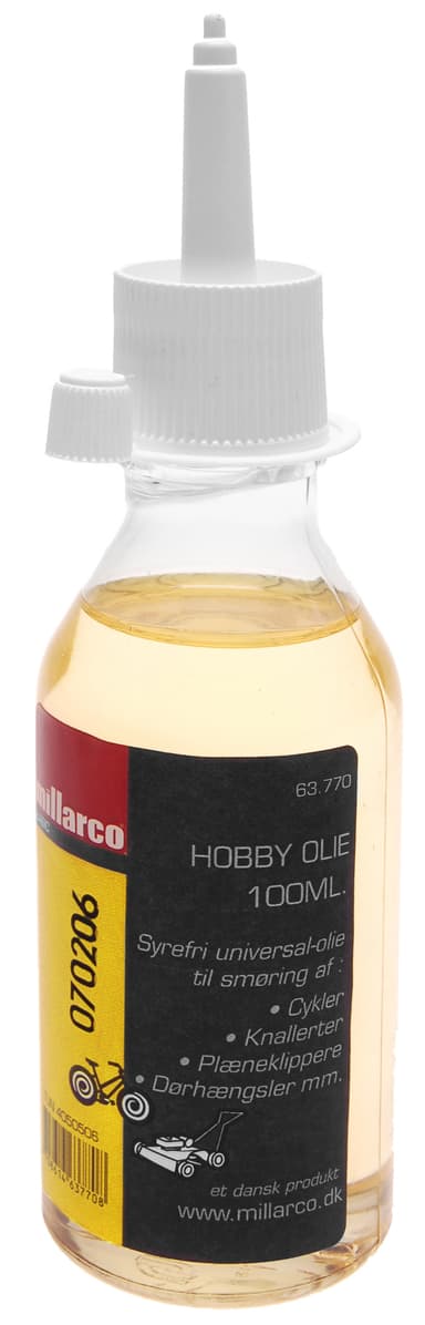 Hobbyolie 100 ml. syrerfri
