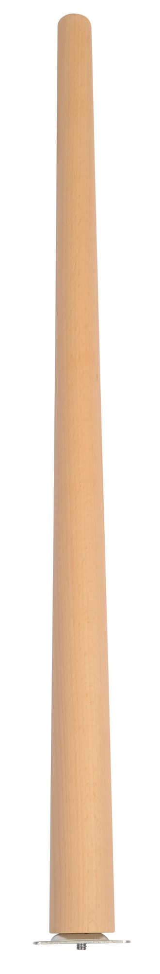 Bordben i bøgetræ - trapez 70 cm (lige)