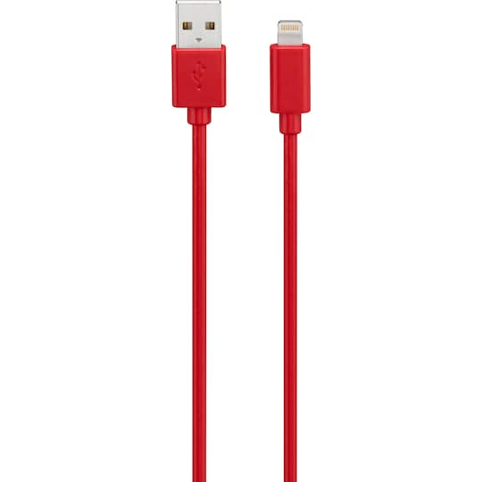 Goji Lightning kabel 1,8m (rød)
