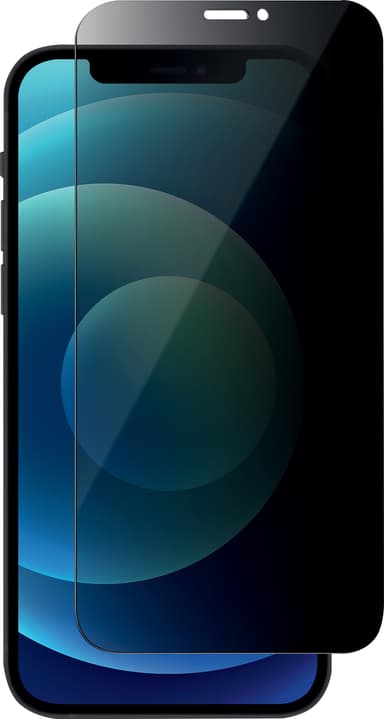 Panzer Privacy skærmbeskytter til iPhone 12/12 Pro (sort)