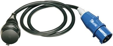 Brennenstuhl jordet adapterkabel, 1-FAS med CEE til CEE 7/4
