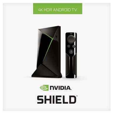 NVIDIA SHIELD TV 4K + fjernbetjening