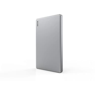 KIT Powerbank Kreditkort 2000mAh Grå