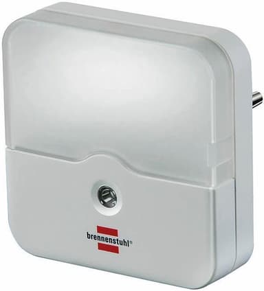 Brennenstuhl LED-natlampe med skumringssensor, 0,85W, 1lm, hvid