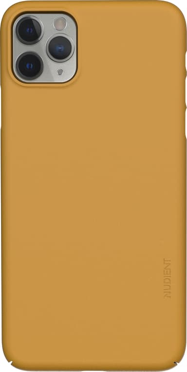 Nudient v3 iPhone 11 Pro Max cover (saffron yellow)