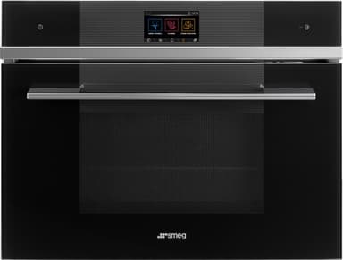 Smeg Linea integreret kompaktovn SF4104WVCPN (sort)