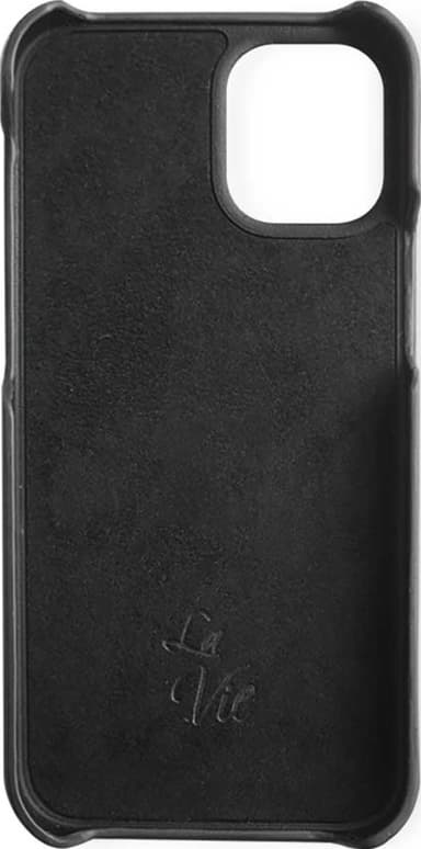 La Vie iPhone 12 mini lædercover (espresso black)