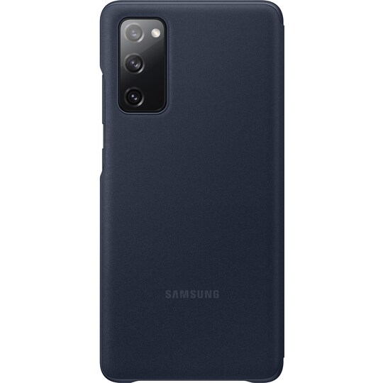 Samsung Galaxy S20 FE Clear View cover (mørkeblå)