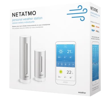 Awaken Indirekte Stien Netatmo Smart Vejrstation NWS01-EC | Elgiganten