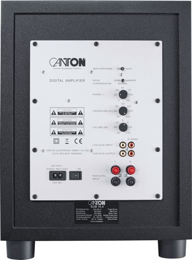Canton SUB 12.4 aktiv subwoofer (sort)