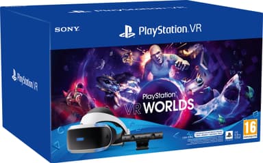 PlayStation VR MK5 bundle: PS VR headset med kamera og VR Worlds