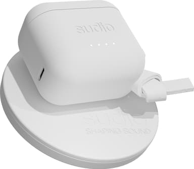 Sudio Ett trådløse in-ear høretelefoner (hvid)