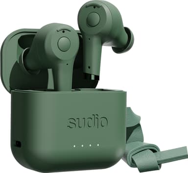 Sudio Ett trådløse in-ear høretelefoner (grøn)