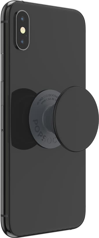 Popsockets greb til mobilenhed (sort)