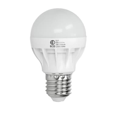 ECD Germany 3 stykker LED lampe 5W, 35W erstatte, E27, varm hvid (2800 Kelvin),