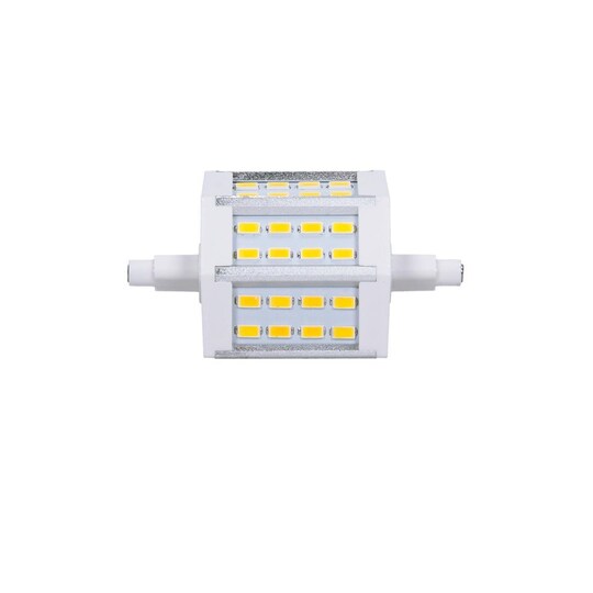 ECD Germany 2-pak R7S LED lamper 5W - 78mm - 360 Lumen - SMD5730 - AC 220-240 V
