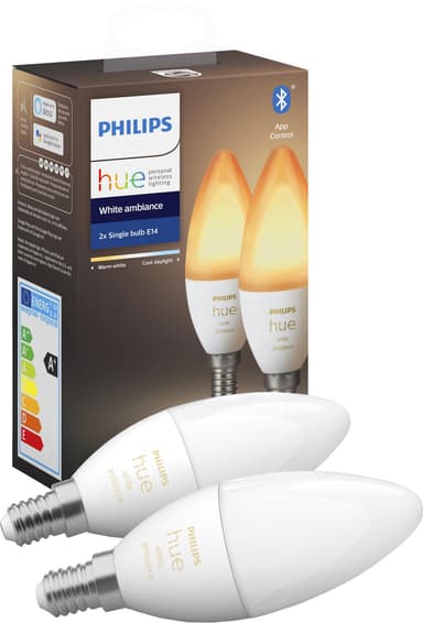 Philips Hue White Ambiance LED-pære 40W E14