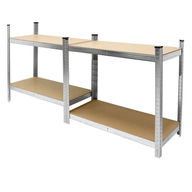 ECD Germany butik hylde Schwerlastregal 160x80x40 cm til 320kg belastning