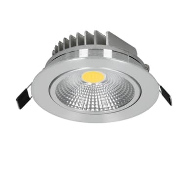 3x LED COB Forsænket Spotlights Indbygningsarmatur Spotlight Lampe runde 5W kold
