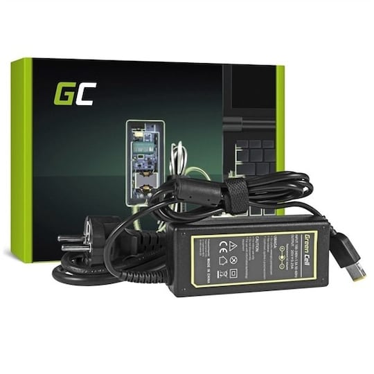 Green Cell lader / Adapter Lenovo 65W / 20V / | Elgiganten