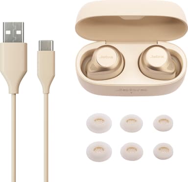 Jabra Elite 85T true wireless høretelefoner (gold beige)