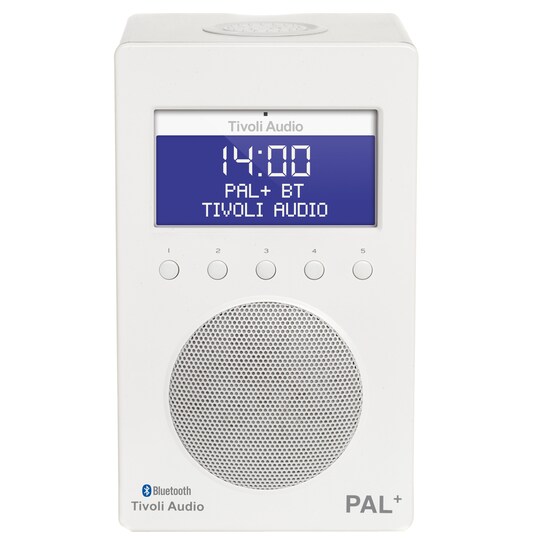 Tivoli Audio PAL+ BT bærbar radio - hvid