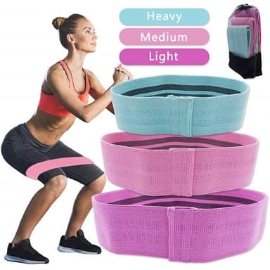 Yoga Strechband - 3-pack