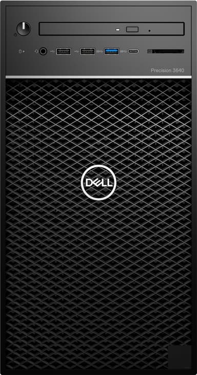 Dell Precision 3640 MT Xeon W/16 GB kompakt stationær computer (sort)