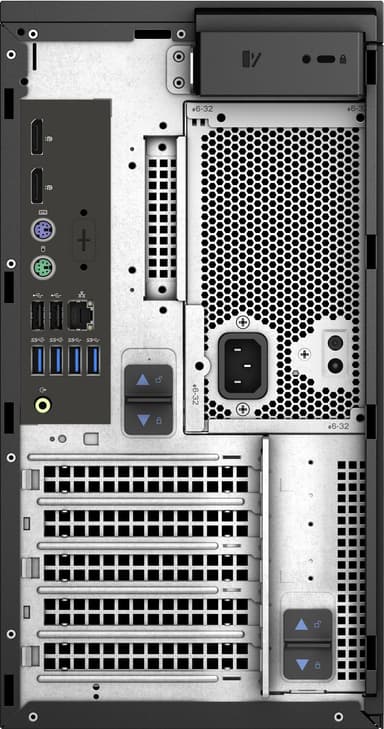 Dell Precision 3640 MT Xeon W/16 GB kompakt stationær computer (sort)