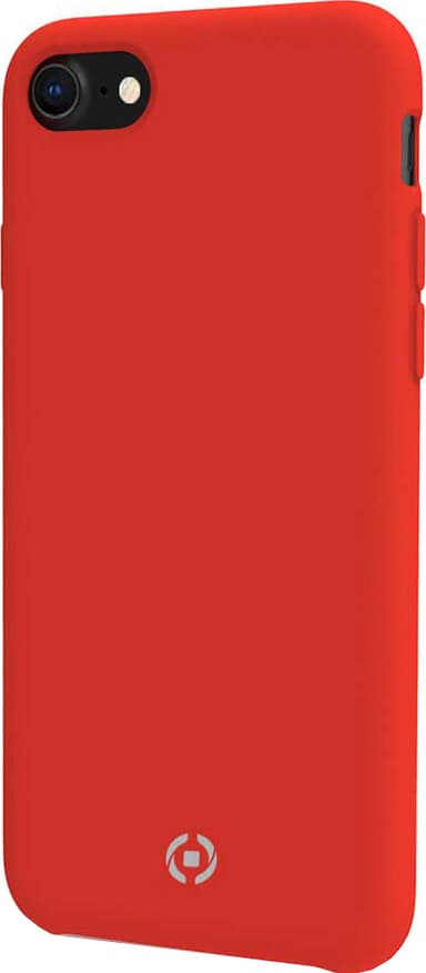 Celly Feeling cover til Apple iPhone SE/8/7/6 (rød)
