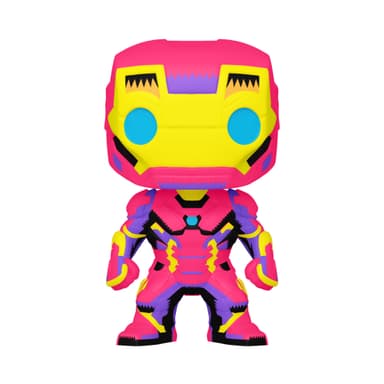 FUNKO! POP EXCLUSIVE MARVEL: BLACK LIGHT- IRON MAN