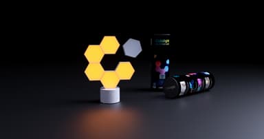 LifeSmart Cololight Pro RGB LED-panel startersæt LS166A6 (6-pak)