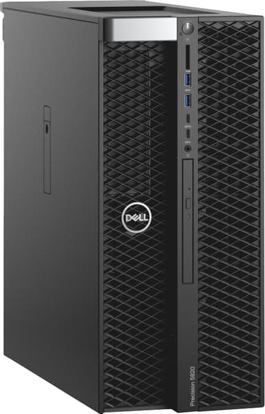 Dell Precision 5820 MDT Xeon W/12/512GB Tower stationær computer (sort)