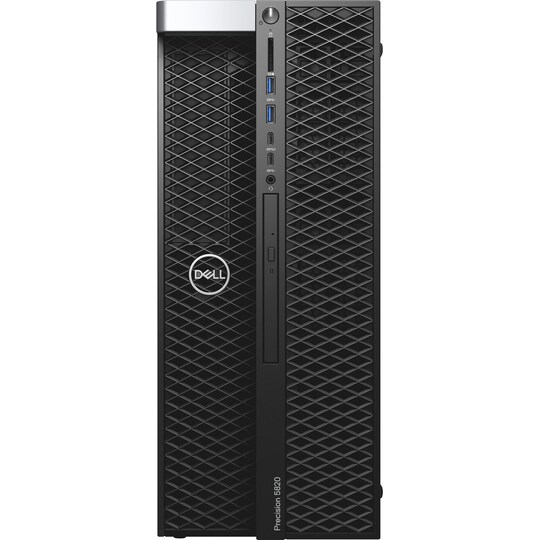 Dell Precision 5820 MDT Xeon W/12/512GB Tower stationær computer (sort)
