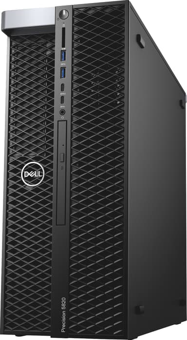 Dell Precision 5820 MDT Xeon W/12/512GB Tower stationær computer (sort)