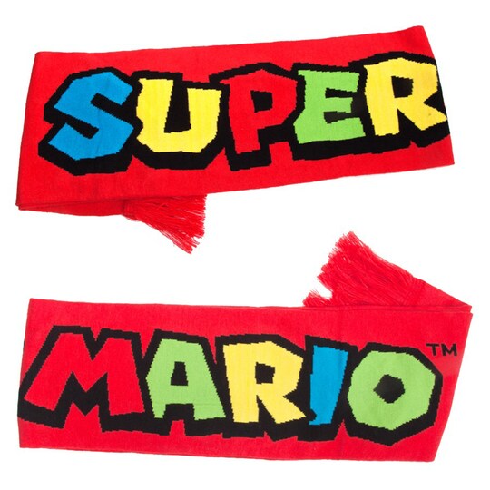 Tørklæde Nintendo - Super Mario (rød)