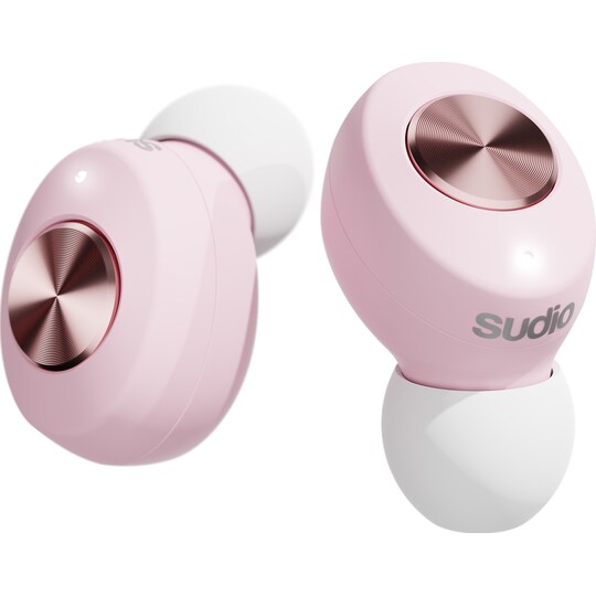 Sudio Tolv trådløse in-ear høretelefoner (pink)