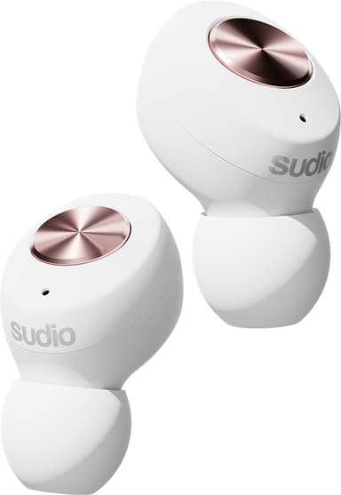 Sudio Tolv trådløse in-ear hovedtelefoner (hvid)