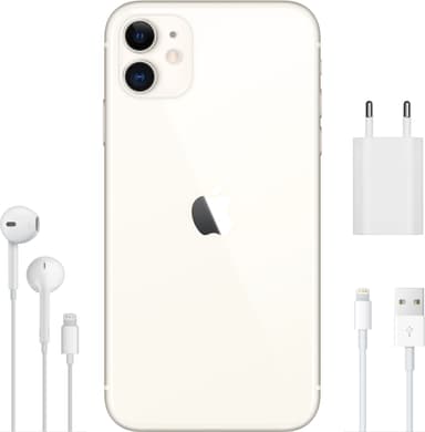 iPhone 11 128 GB (hvid)