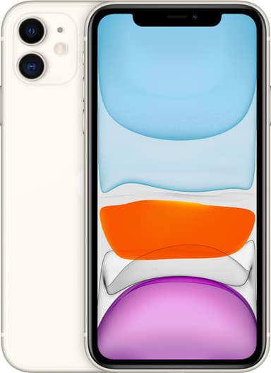 iPhone 11 128 GB (hvid)
