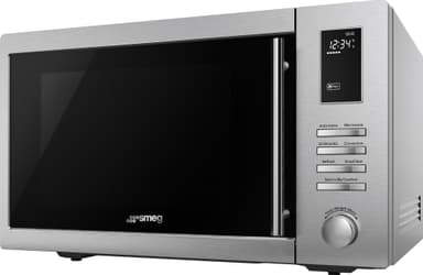 Smeg mikrobølgeovn MOE34CXI (rustfrit stål)