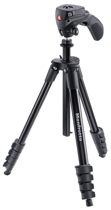 Manfrotto Compact Action stativ - sort
