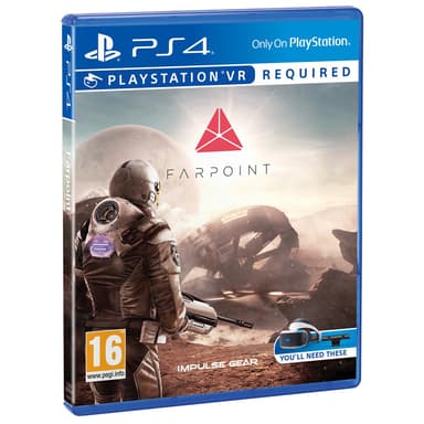 sammensatte udvide spiller Farpoint - PS4 VR | Elgiganten