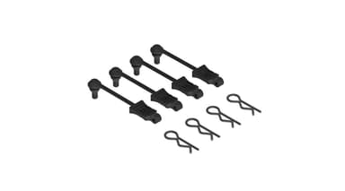 AR390165 Body Clip Retainer 1/10 skala sort (4)