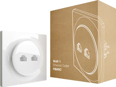 Fibaro Walli N ethernet-outlet 3300972